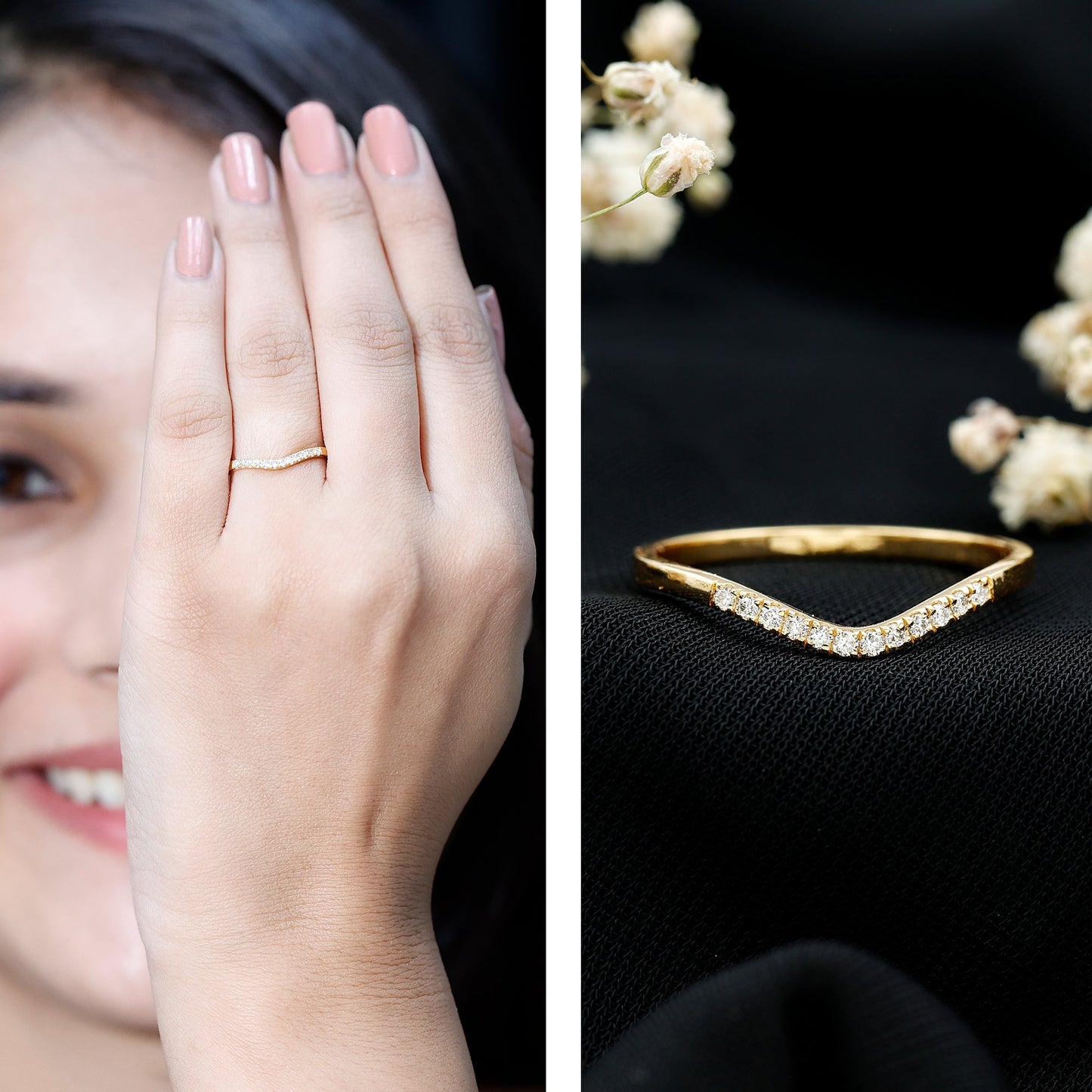 Diamond Curved Enhancer Ring