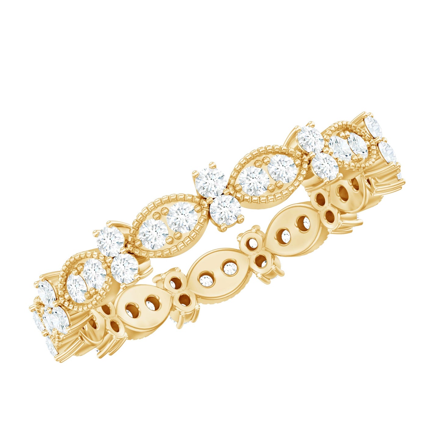 Designer Moissanite Eternity Ring for Women