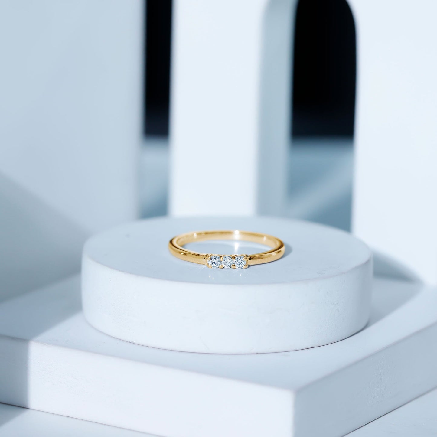 Certified Round Diamond Proposal Ring For Her