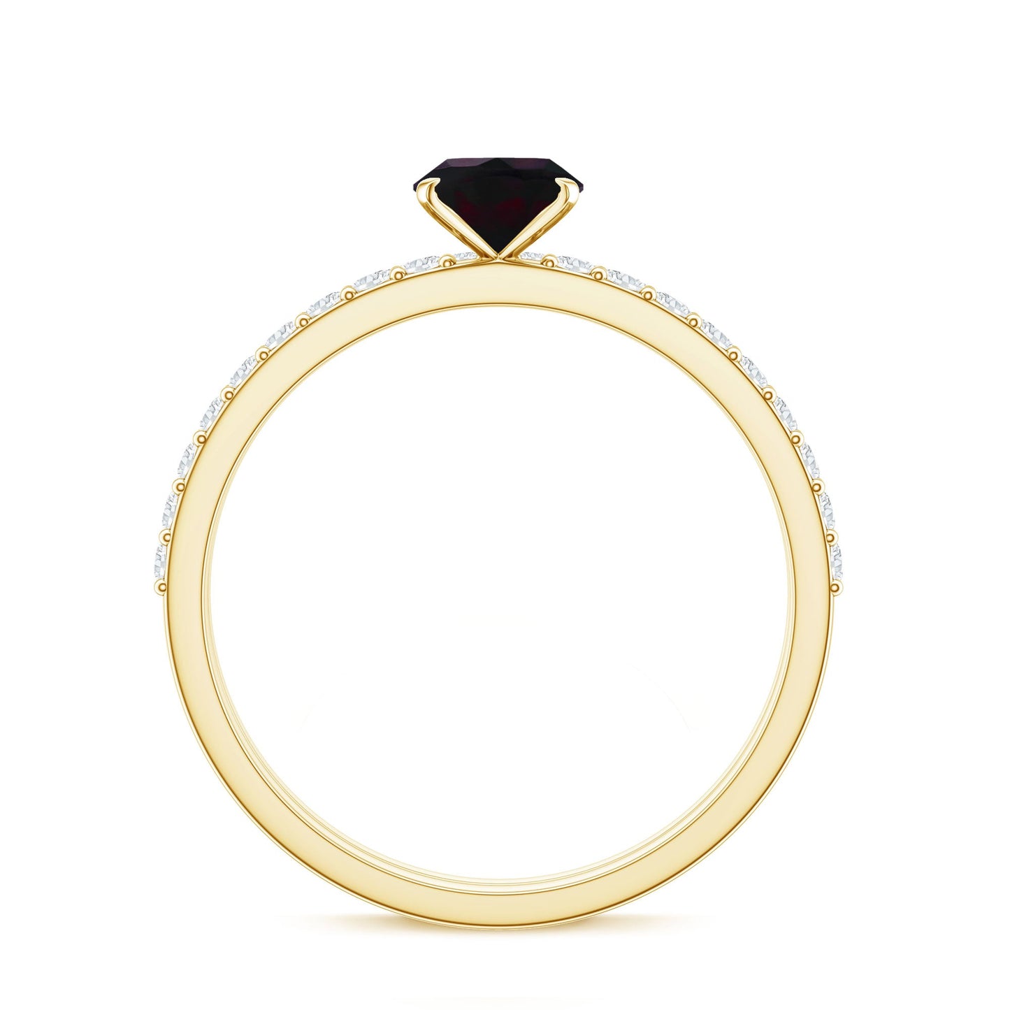0.9 Carat Oval Cut Black Opal Wedding Ring Set With Diamond