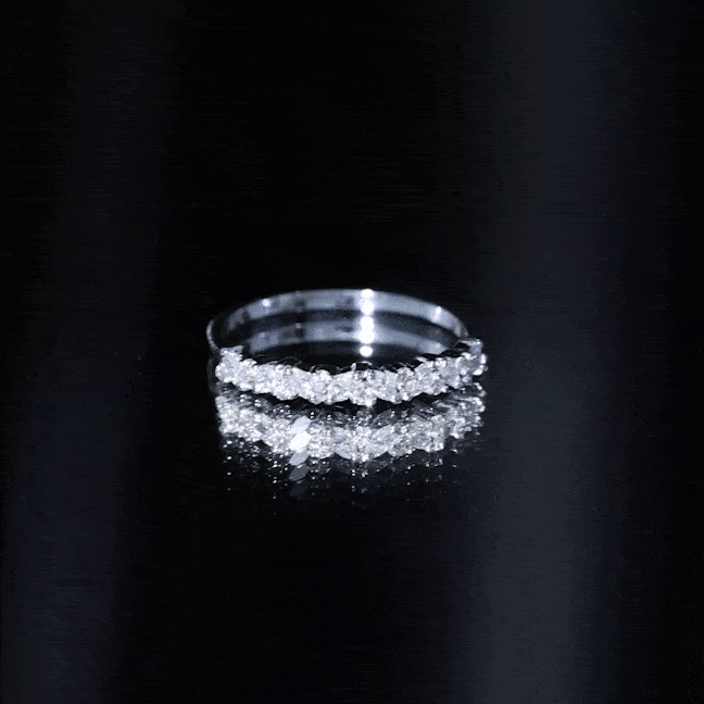 Certified Diamond Stackable Band Ring