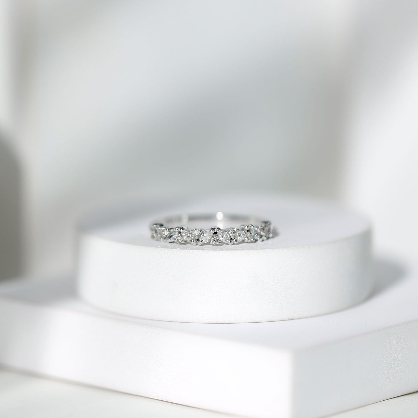 Certified Diamond Stackable Band Ring