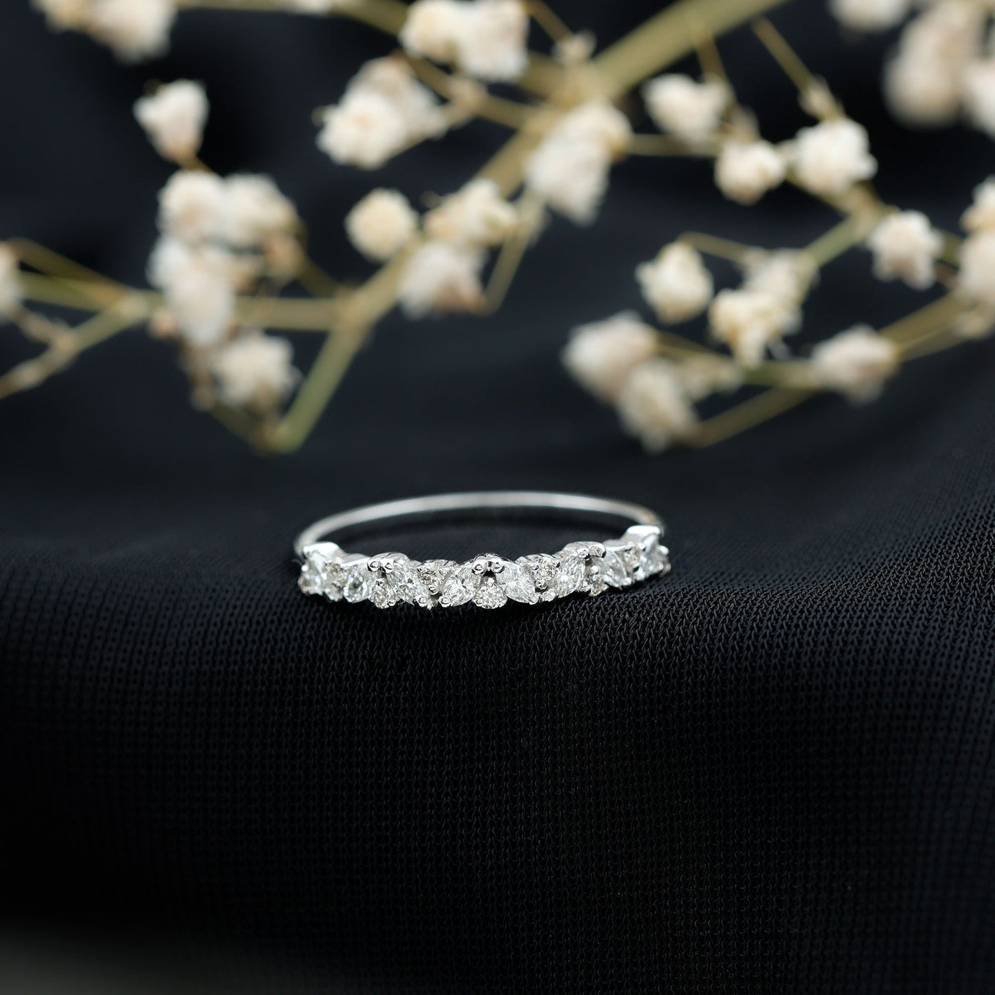 Certified Diamond Stackable Band Ring