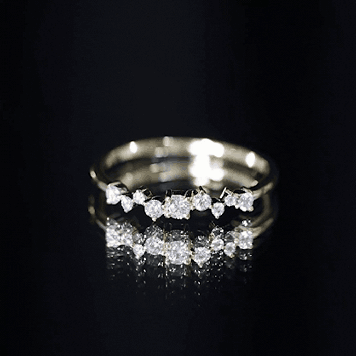 Brilliant Cut Diamond Wedding Band for Women