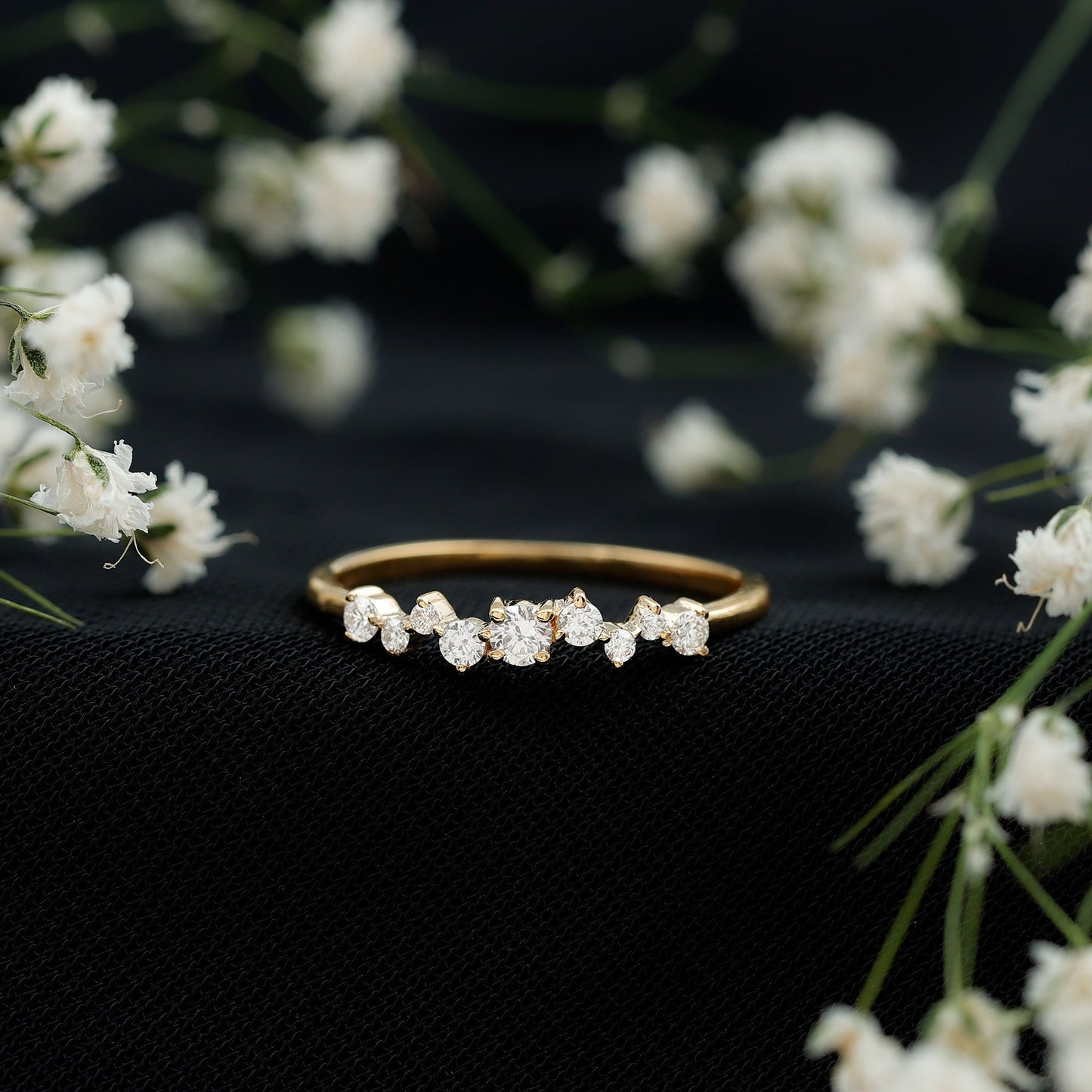 Brilliant Cut Diamond Wedding Band for Women