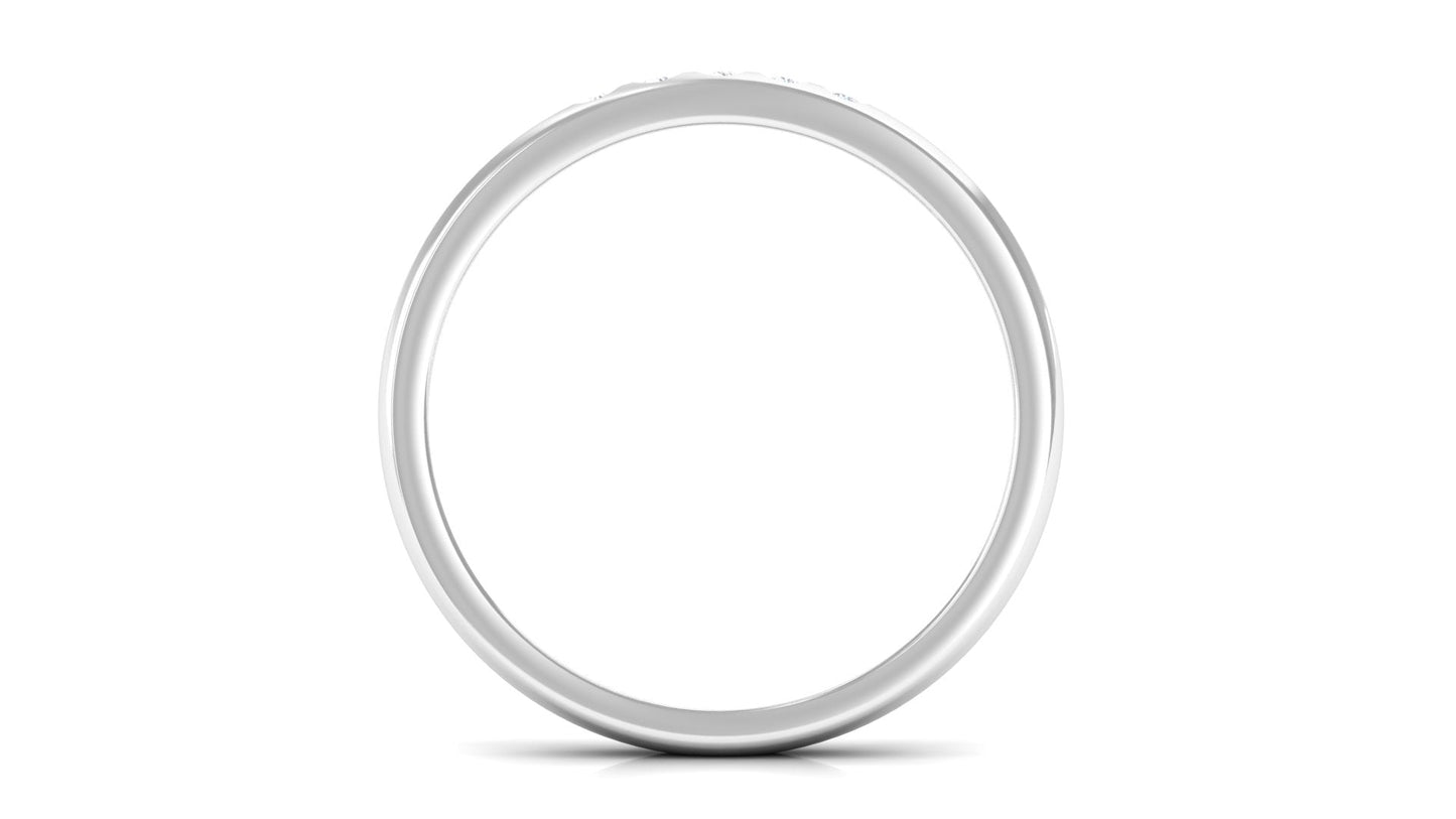 Minimal 5 Stone Diamond Ring for Promise