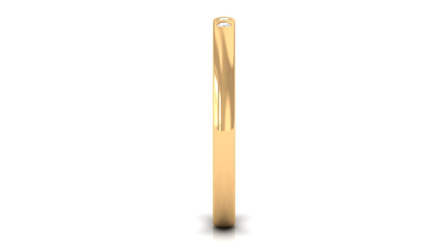 Minimal 5 Stone Diamond Ring for Promise