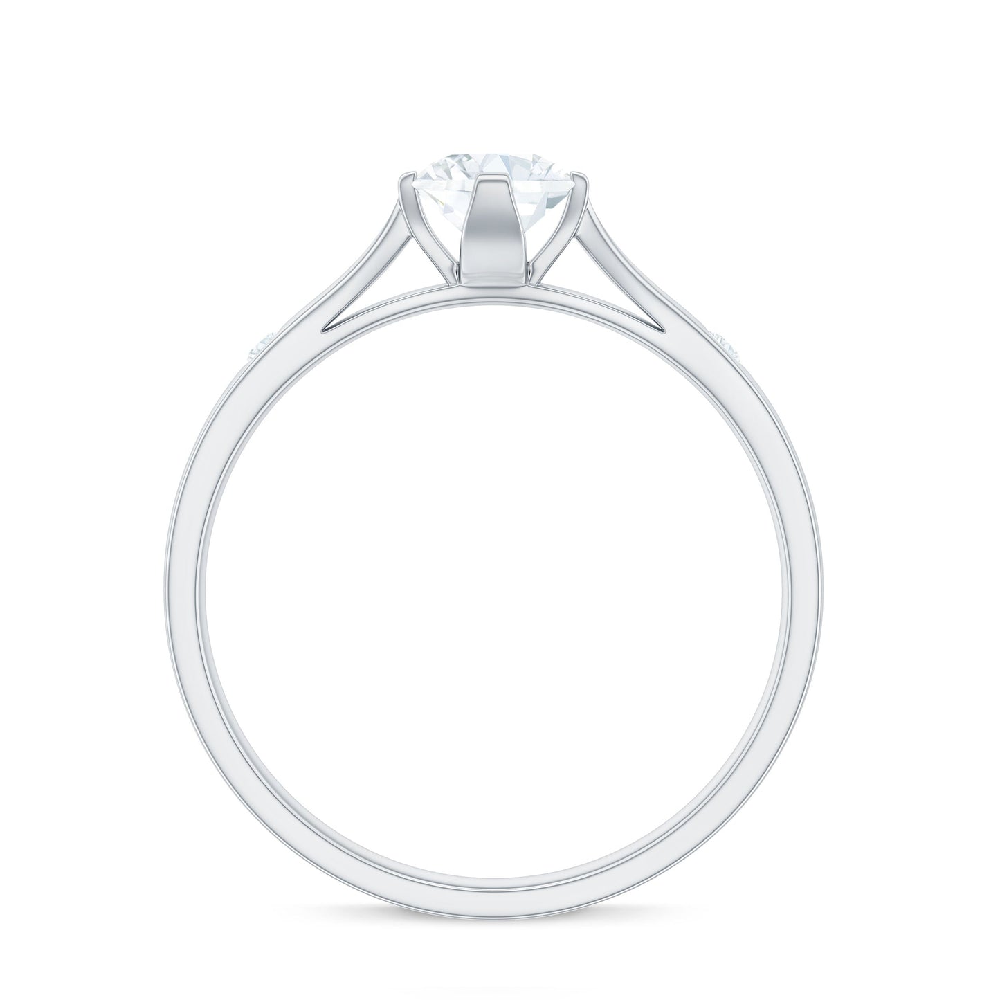 Lab Grown Diamond Solitaire Promise Ring