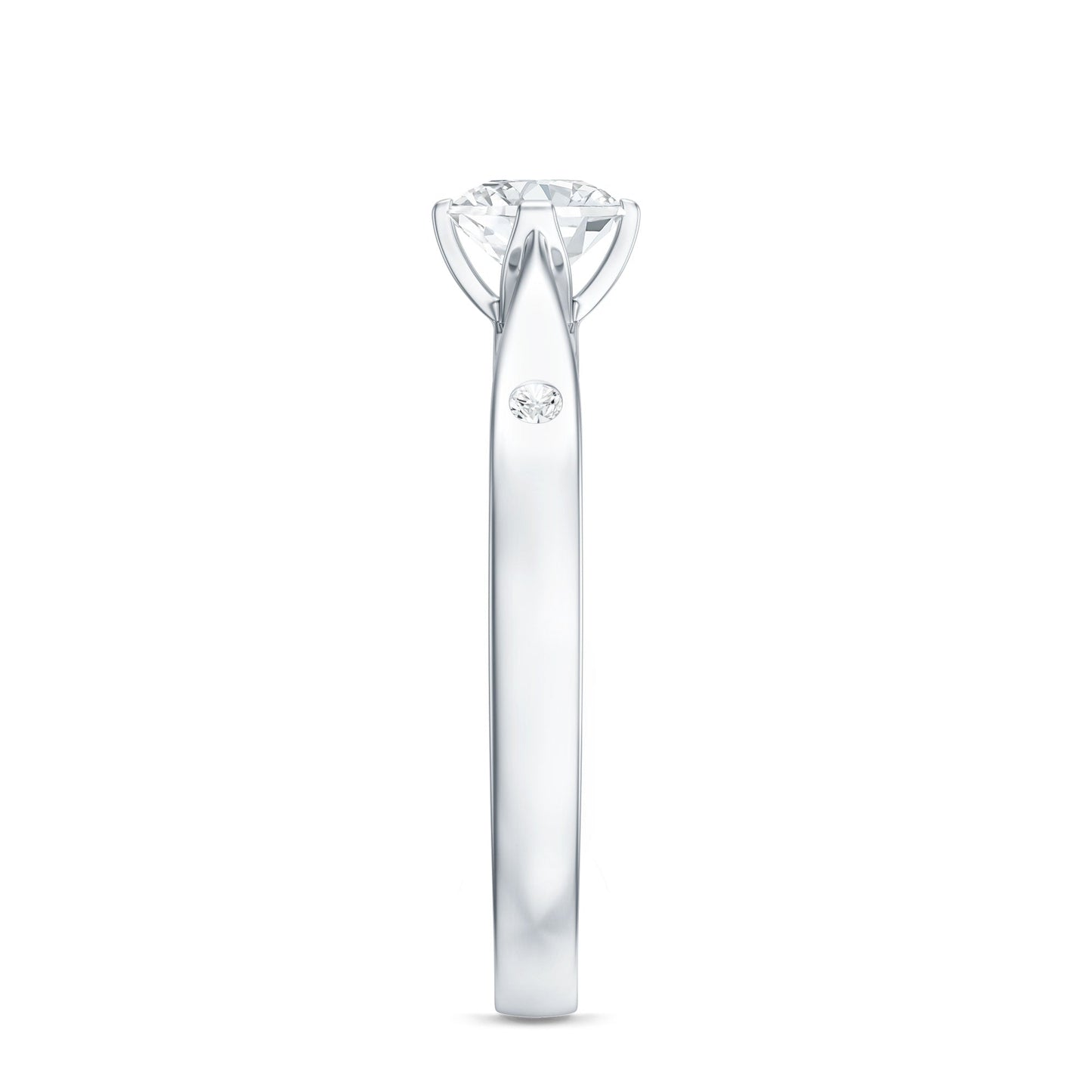 Lab Grown Diamond Solitaire Promise Ring