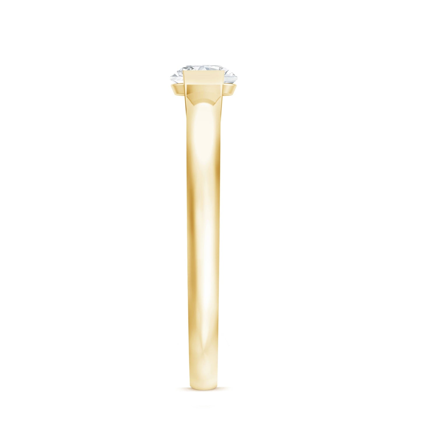 Minimal Lab Grown Diamond Solitaire Ring