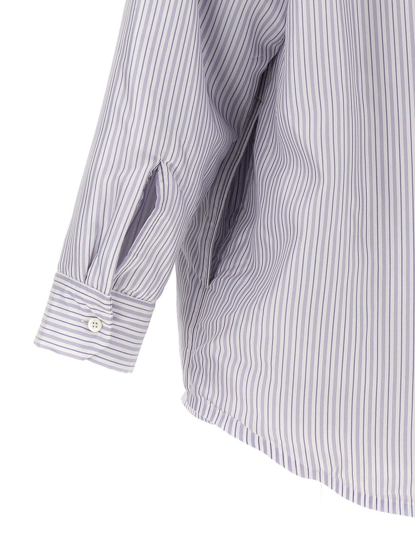 Maison Margiela Men Striped Shirt Jacket