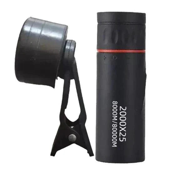 HD Monocular Telescope 2000X25 - Compact Portable for Outdoor Activities
