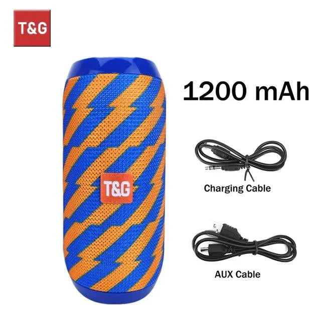 TG117 Bluetooth Speaker - Portable Waterproof TWS Outdoor Speaker