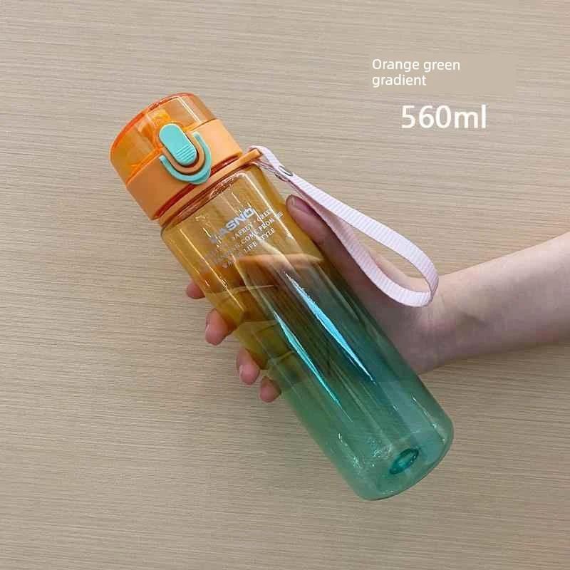 Casino Frosted Sports Water Bottle Plastic Portable Bottle With Lid For Men And Women