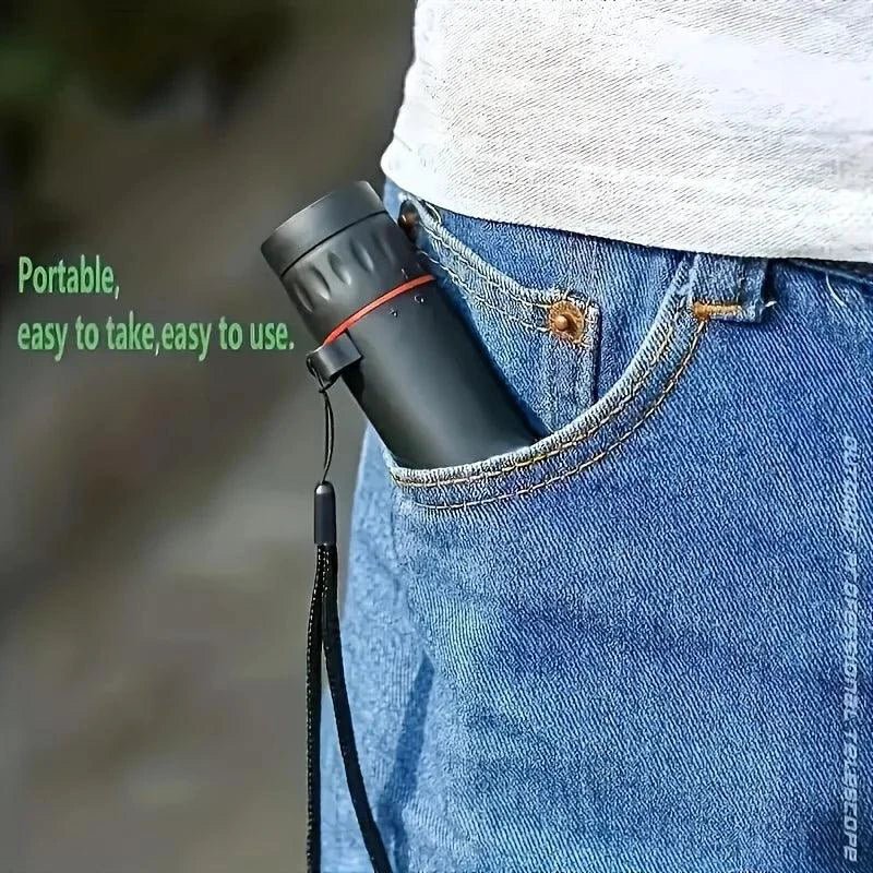 HD Monocular Telescope 2000X25 - Compact Portable for Outdoor Activities