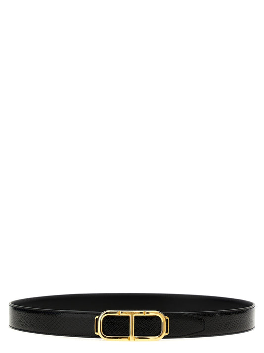 Tom Ford Men Logo Reversible Belt