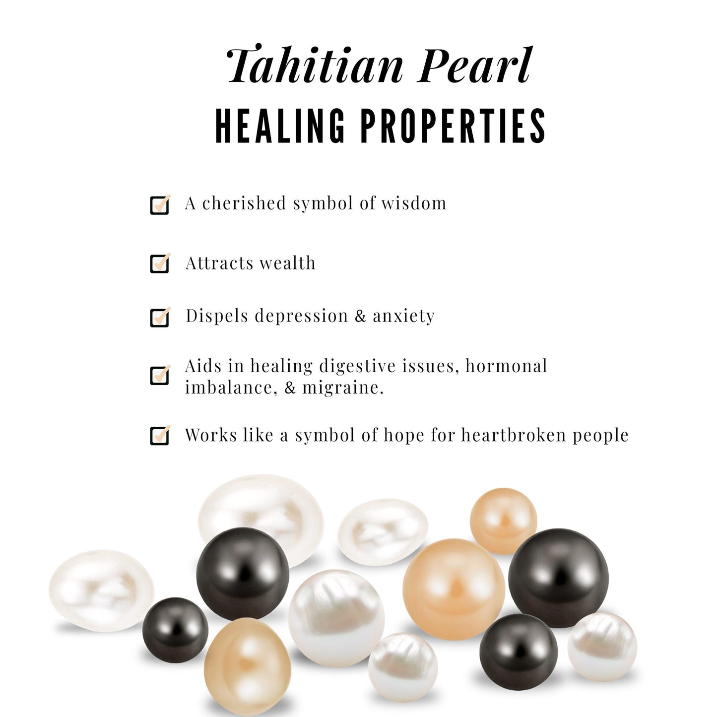 Tahitian Black Pearl Solitaire Bypass Engagement Ring