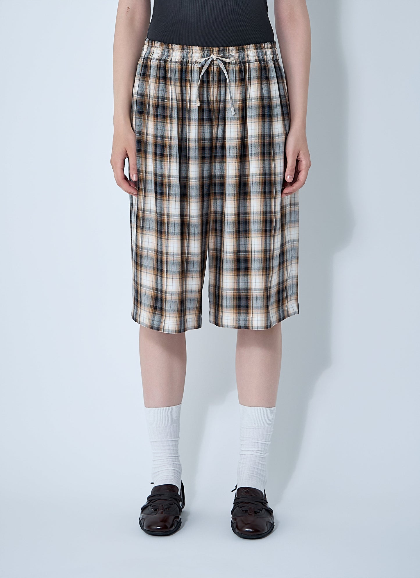 Acne Studios Women Check Shorts