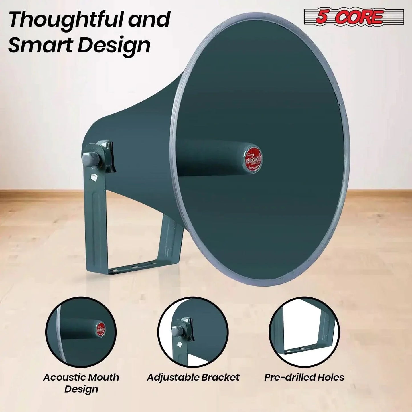 All-Weather 16-inch PA Speaker Horn