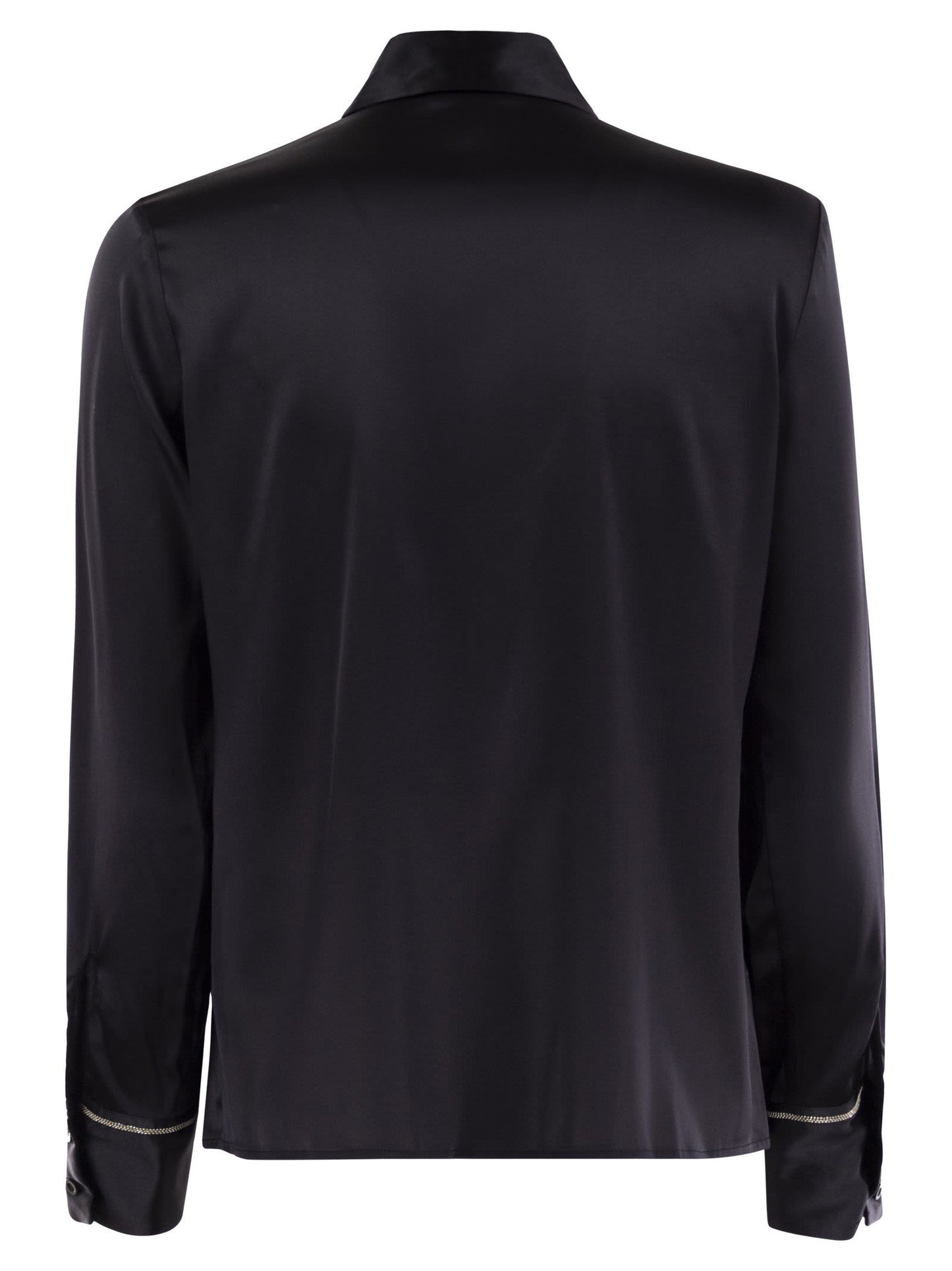 Peserico Women Silk Crepe Shirt