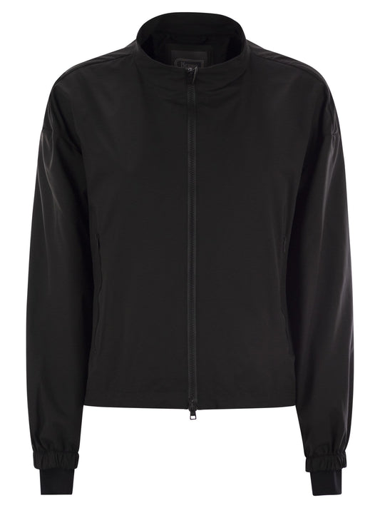 Herno Women Laminar Bomber Jacket With Zip