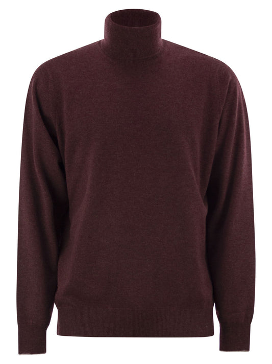 Brunello Cucinelli Men Cashmere Turtleneck Sweater