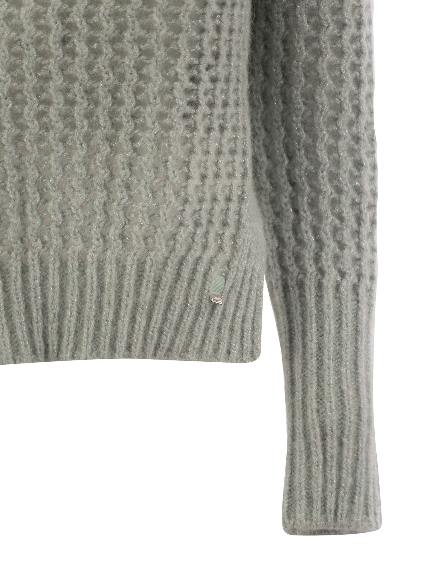 Herno Women Knitwear In Alpaca And Wool Yarn
