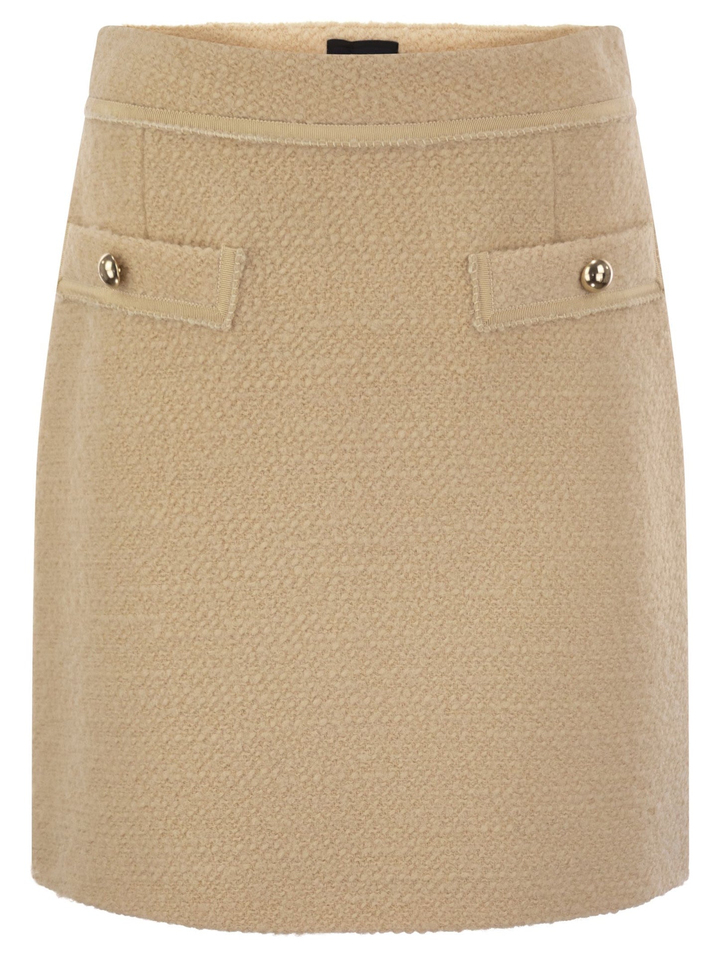 Fay Women Wool Short Skirt