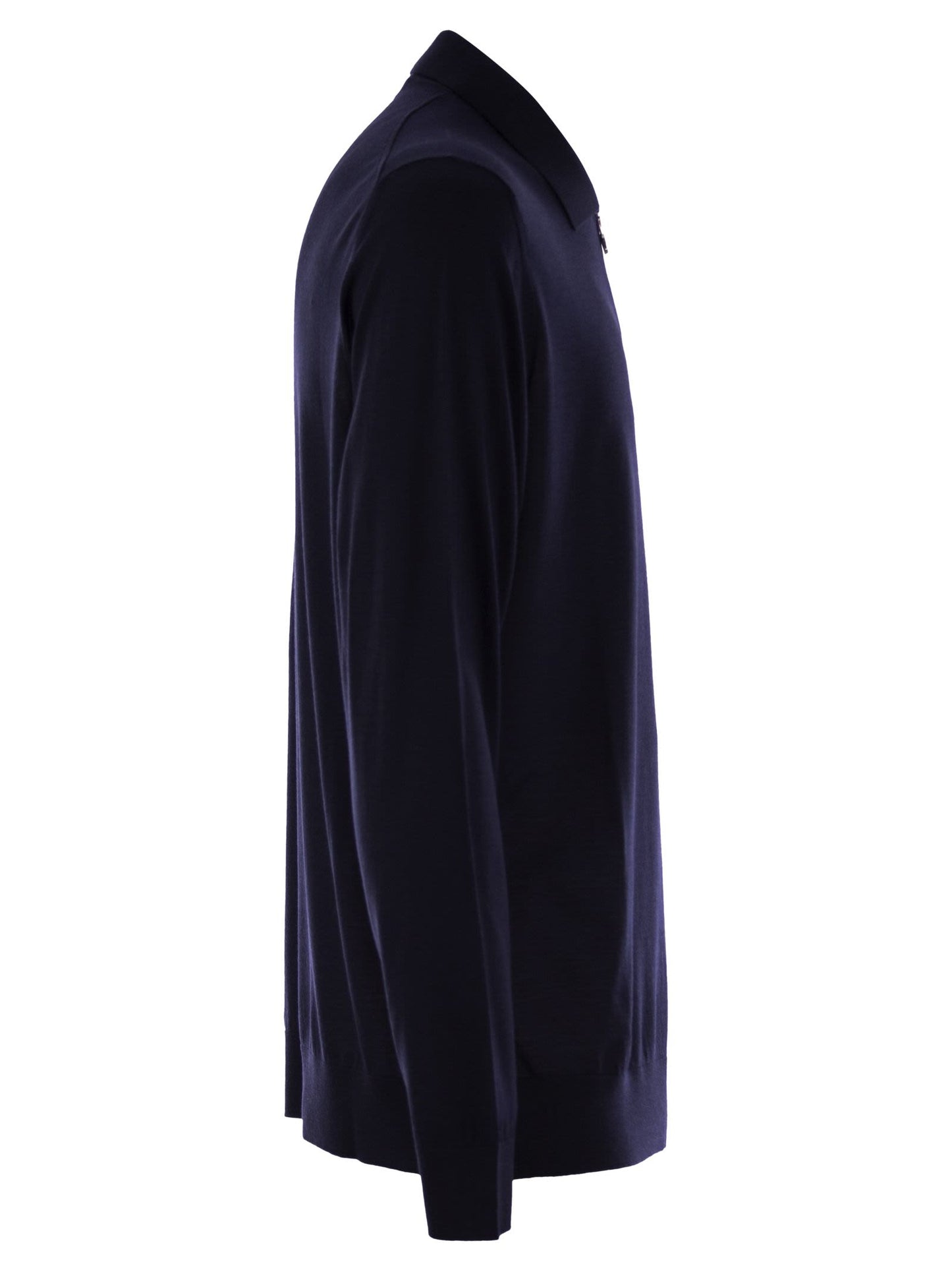Kiton Men Wool Polo Shirt