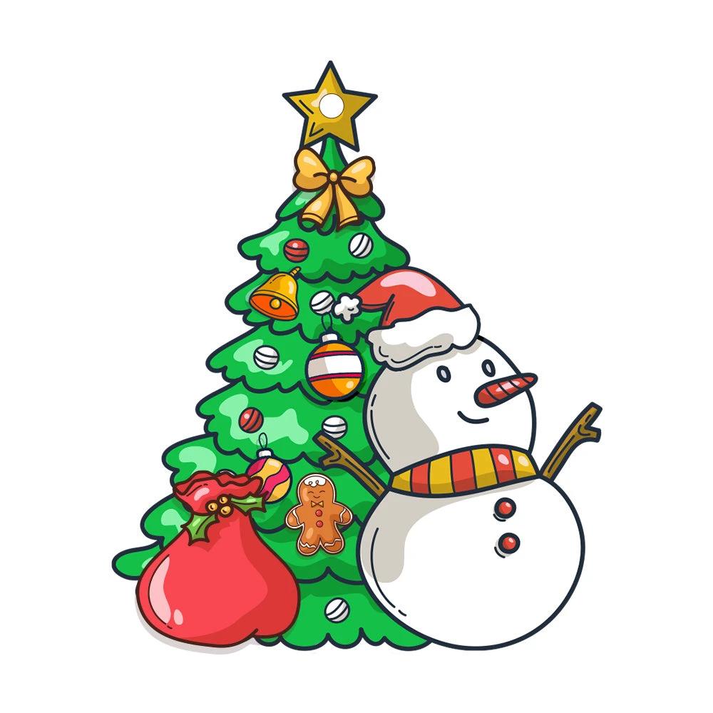 Mandotos Christmas Car Pendant Hanging Ornament for Car and Home Decoration Festive Holiday Decor