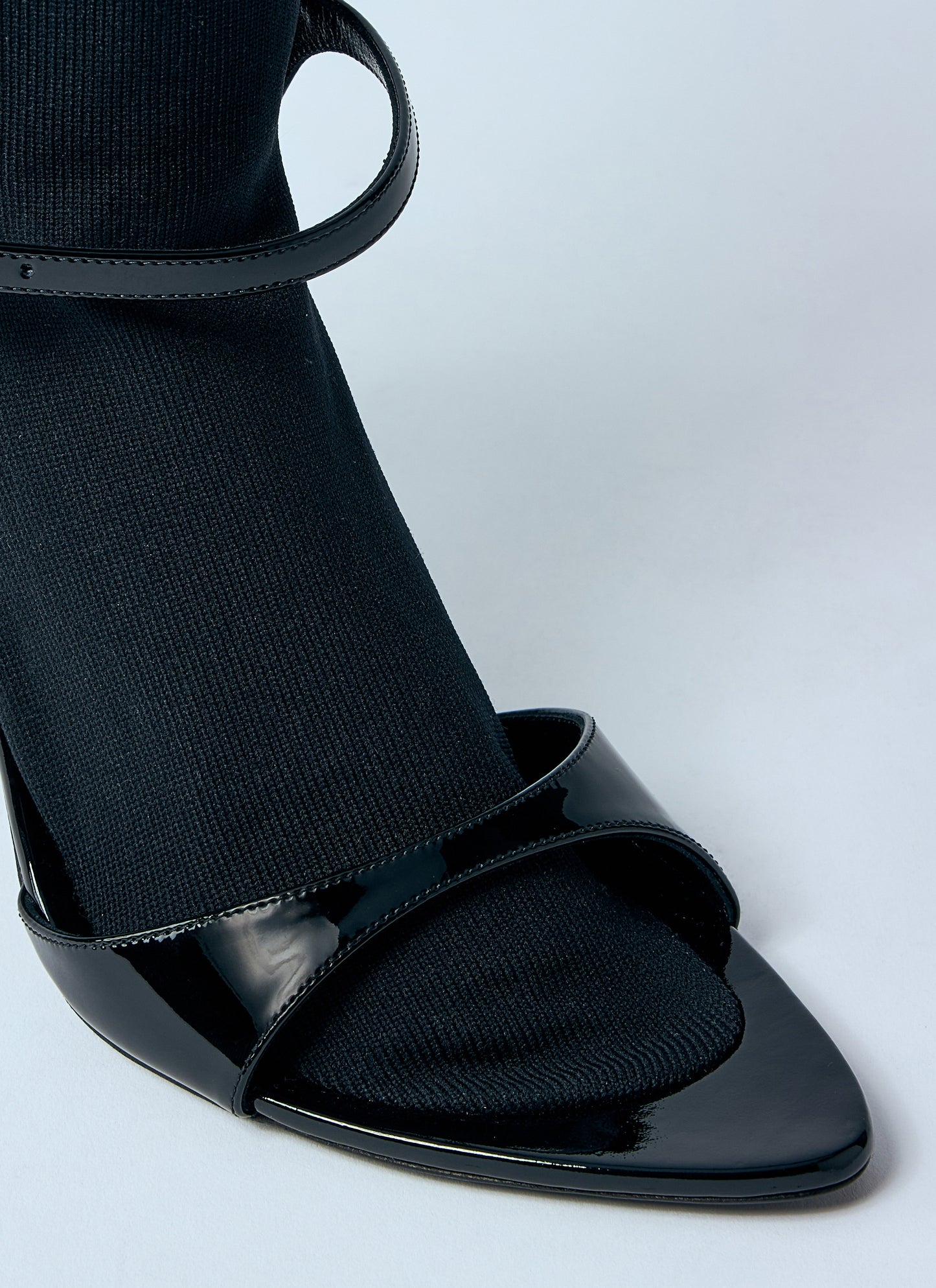 Balenciaga Women Avenue Sock 110Mm Heel Sandals