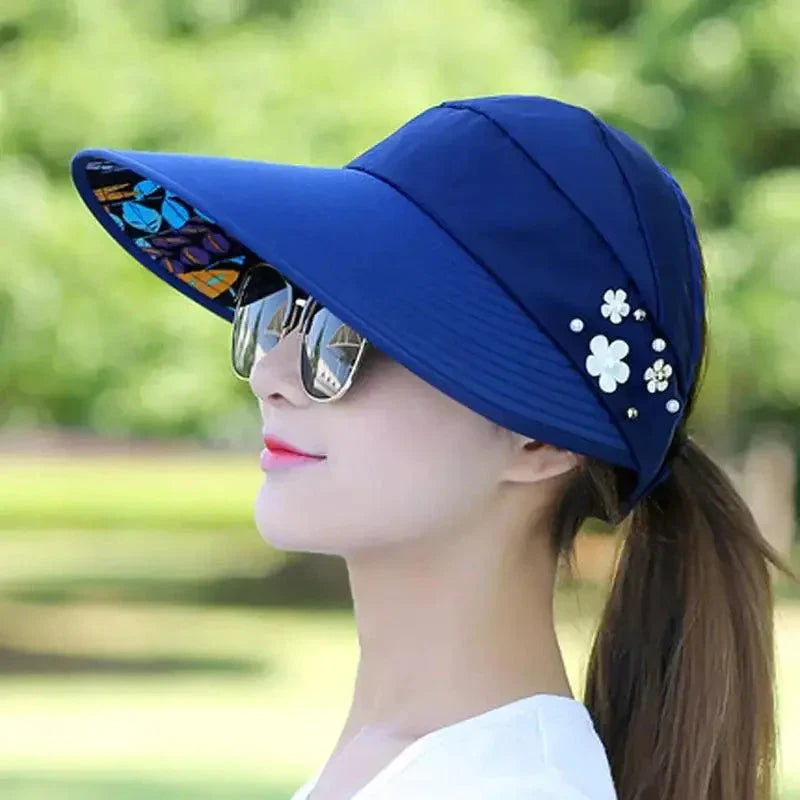 Breezy Pearl Visor Hat