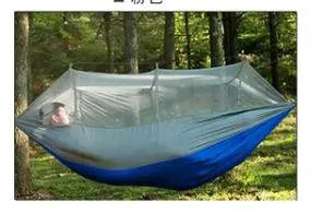 Bug-Free Camp Hammock: Serene Outdoor Relaxation with Mosquito Protection for Two