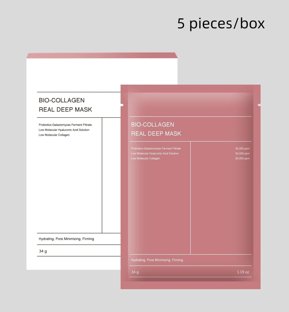 Mandotos Face Mask Pore Shrink Moisturizing Deep Hydration