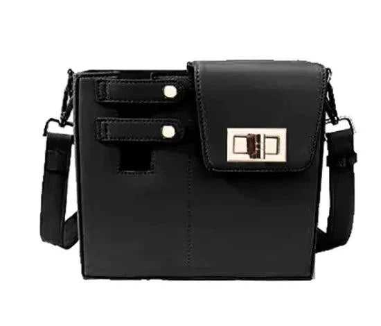 Mandotos CarryEasy Beverage Pouch PU Leather Portable Bottle Bag With Soft Lining And Open Pocket Pink
