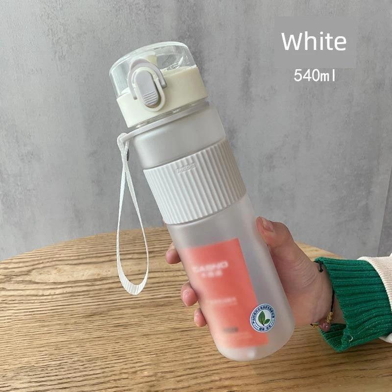 Casino Frosted Sports Water Bottle Plastic Portable Bottle With Lid For Men And Women