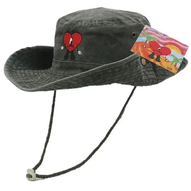 Chic Embroidered Travel Hat