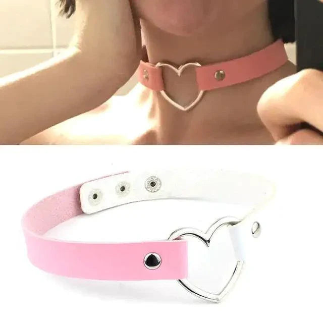 Chic Leather Collar