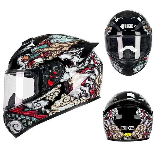 Ultimate Protection Complete Coverage Helmet - Unmatched Safety & Comfort for Adventurous Riders