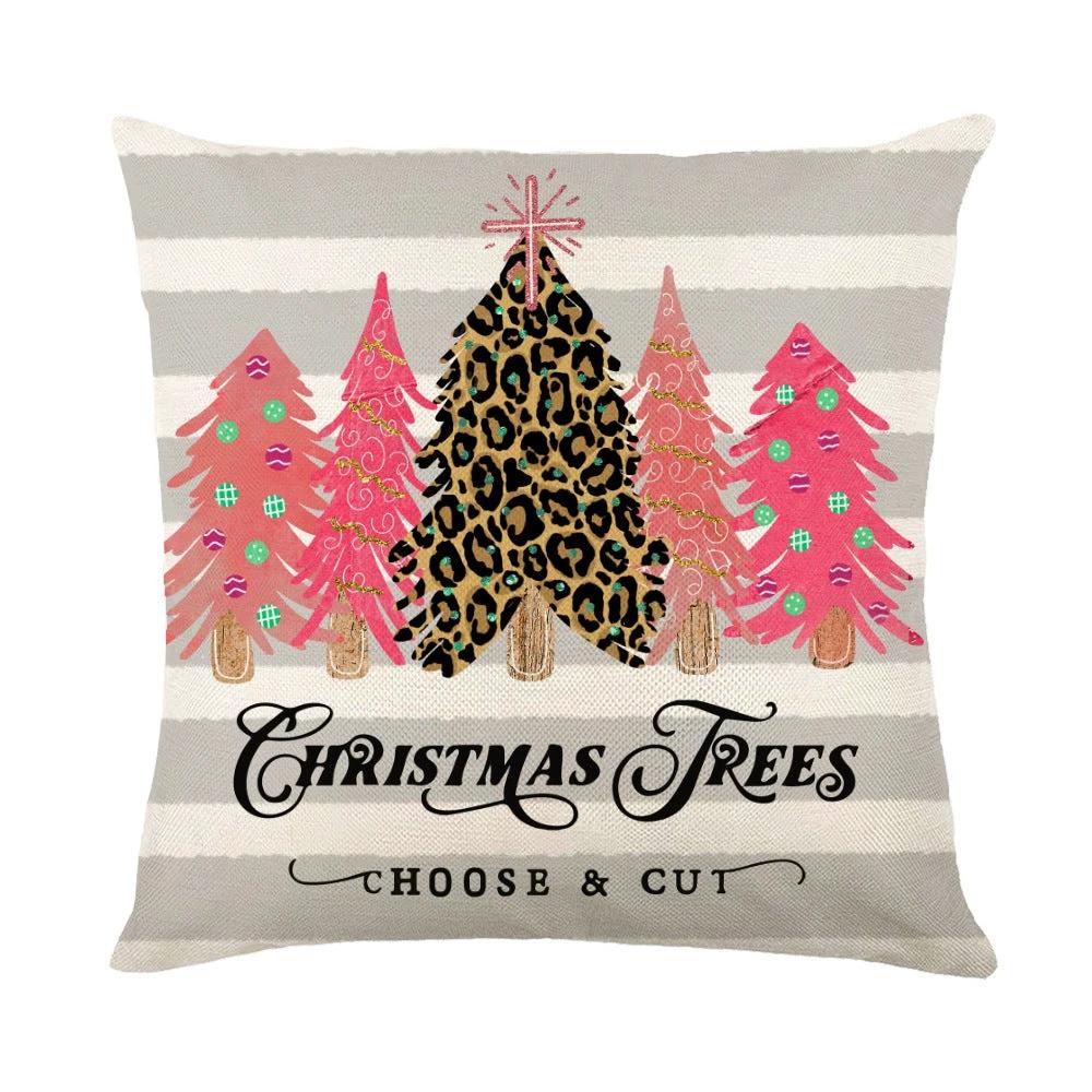 Mandotos Christmas Pillow Covers Snowflake Stamping