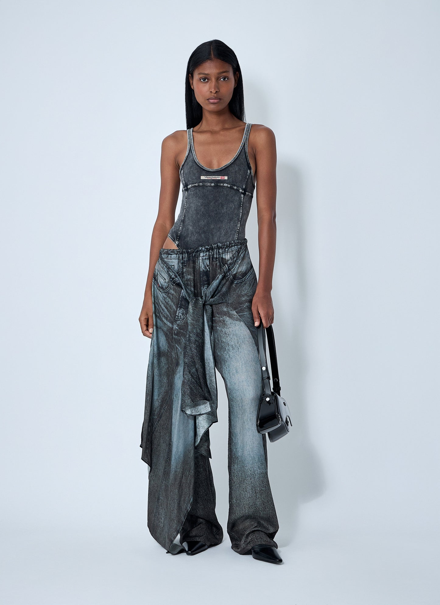 Diesel Women Phoebe-Dnm Bodysuit