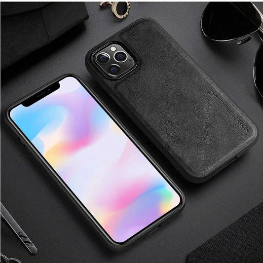 Elegant Leather iPhone Shield