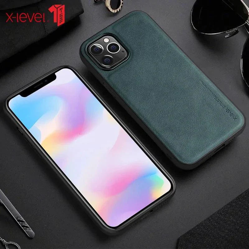 Elegant Leather iPhone Shield