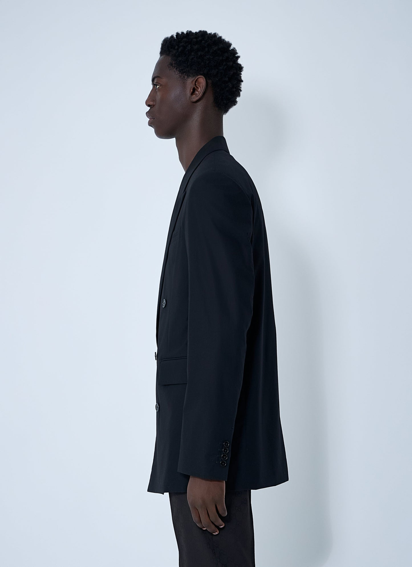 Gucci Men Double-Breasted Blazer