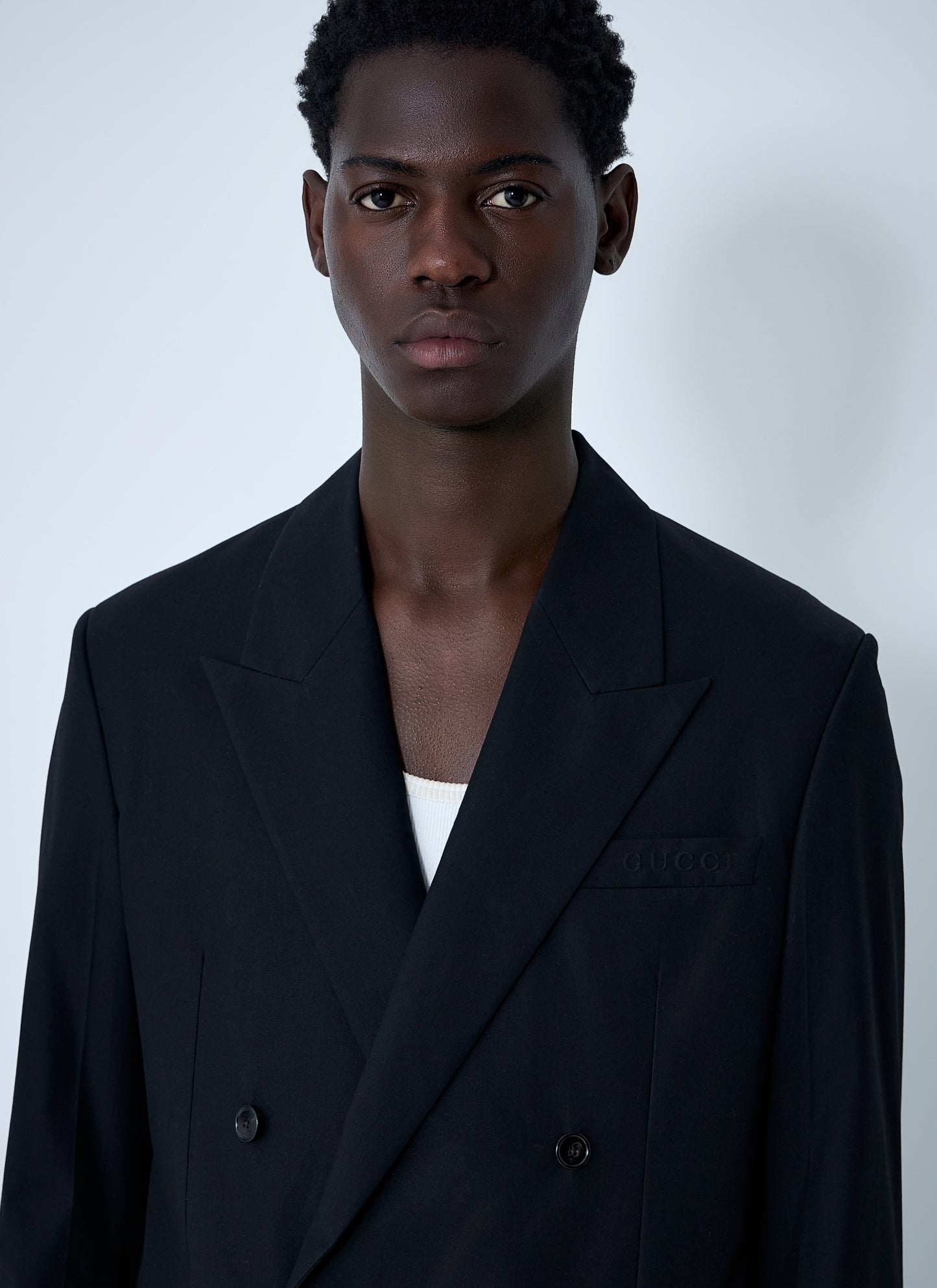Gucci Men Double-Breasted Blazer