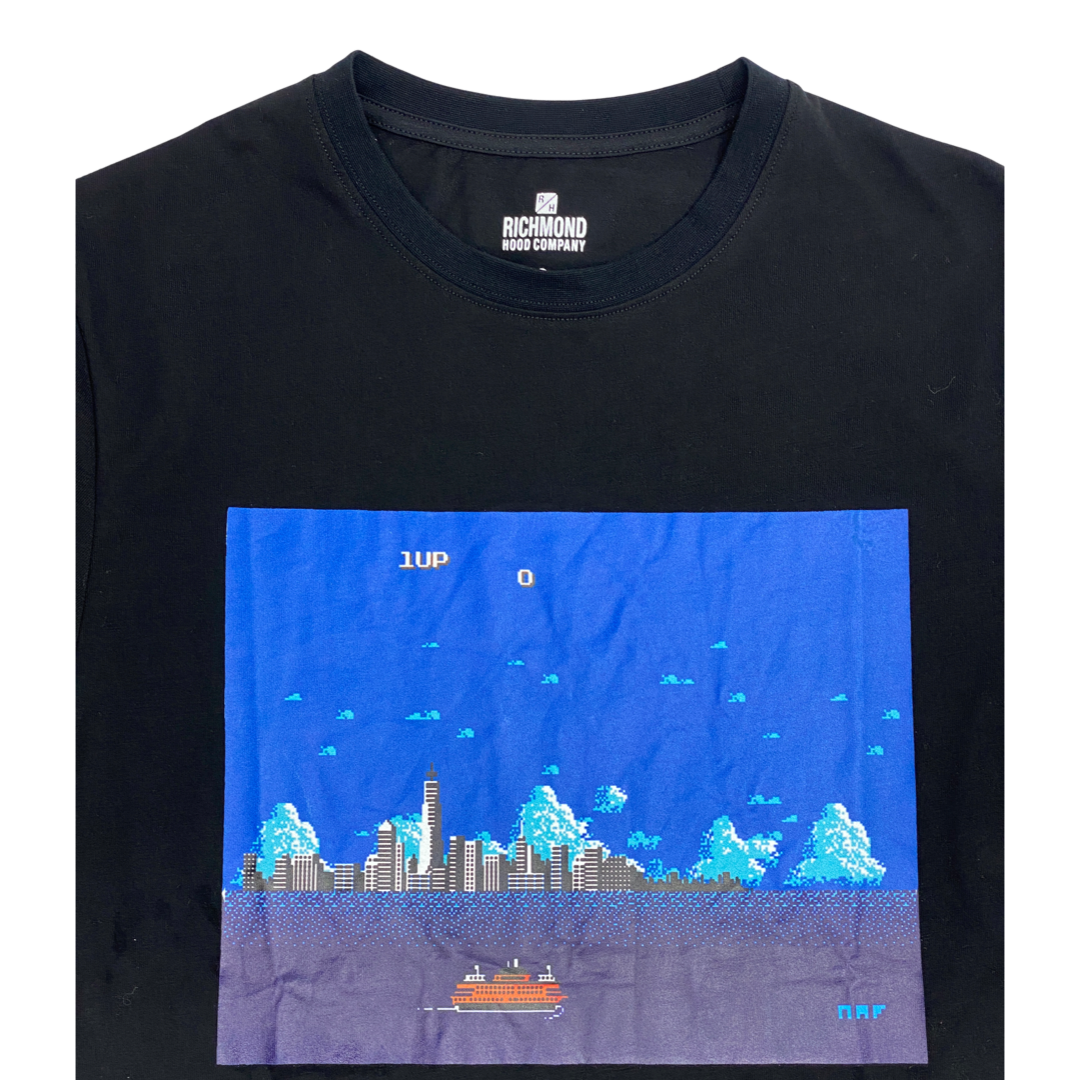 1 Up Pixel Ferry T Shirt