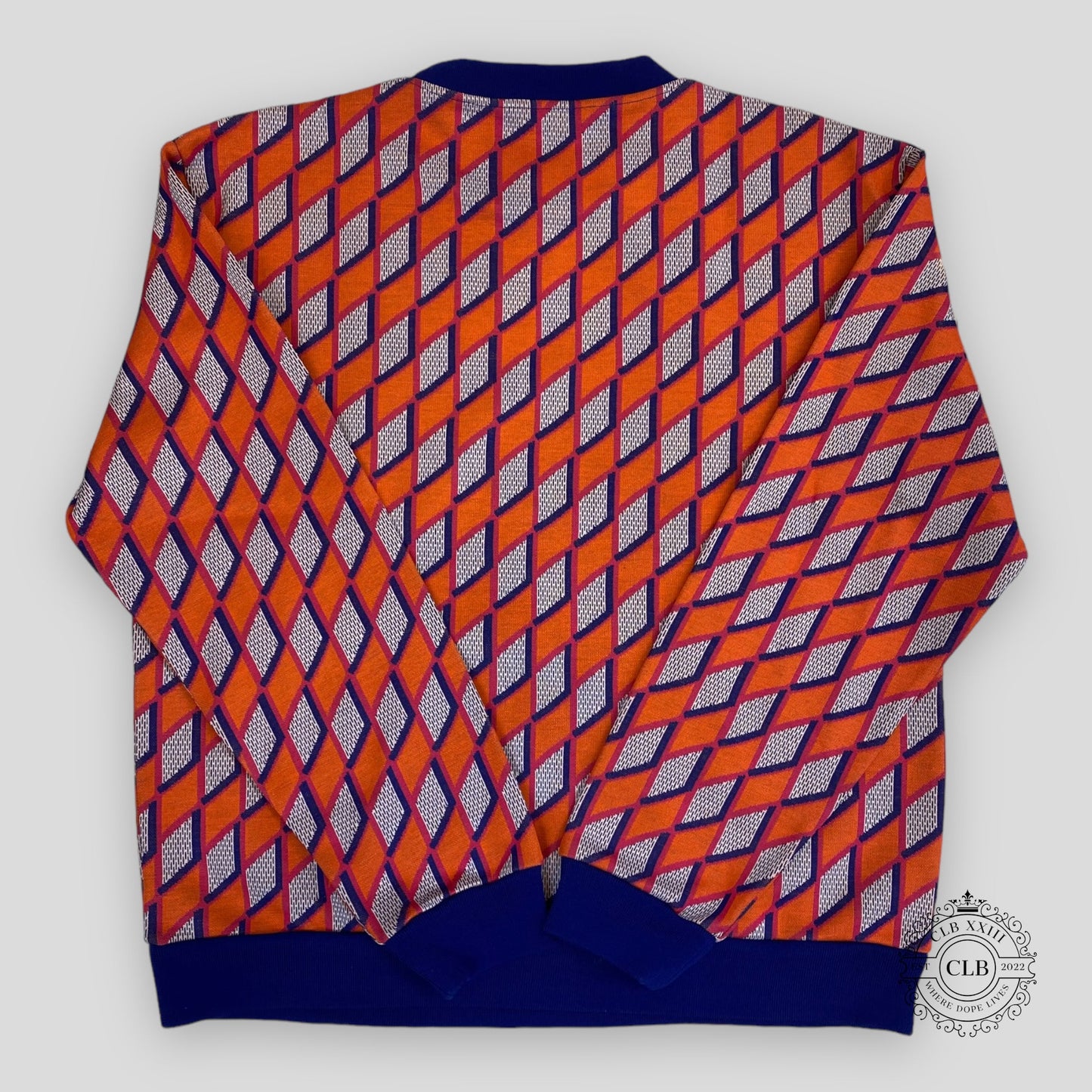 LOUIS VUITTON DIAMOND DAMIER CRICKET CREWNECK - MULTICOLOR