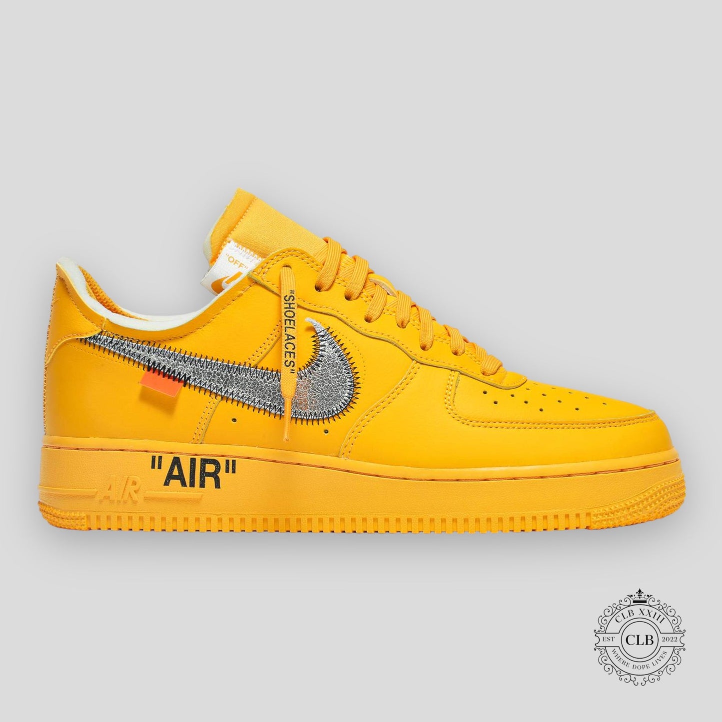 NIKE AIR FORCE 1 LOW X OFF WHITE "LEMONADE"