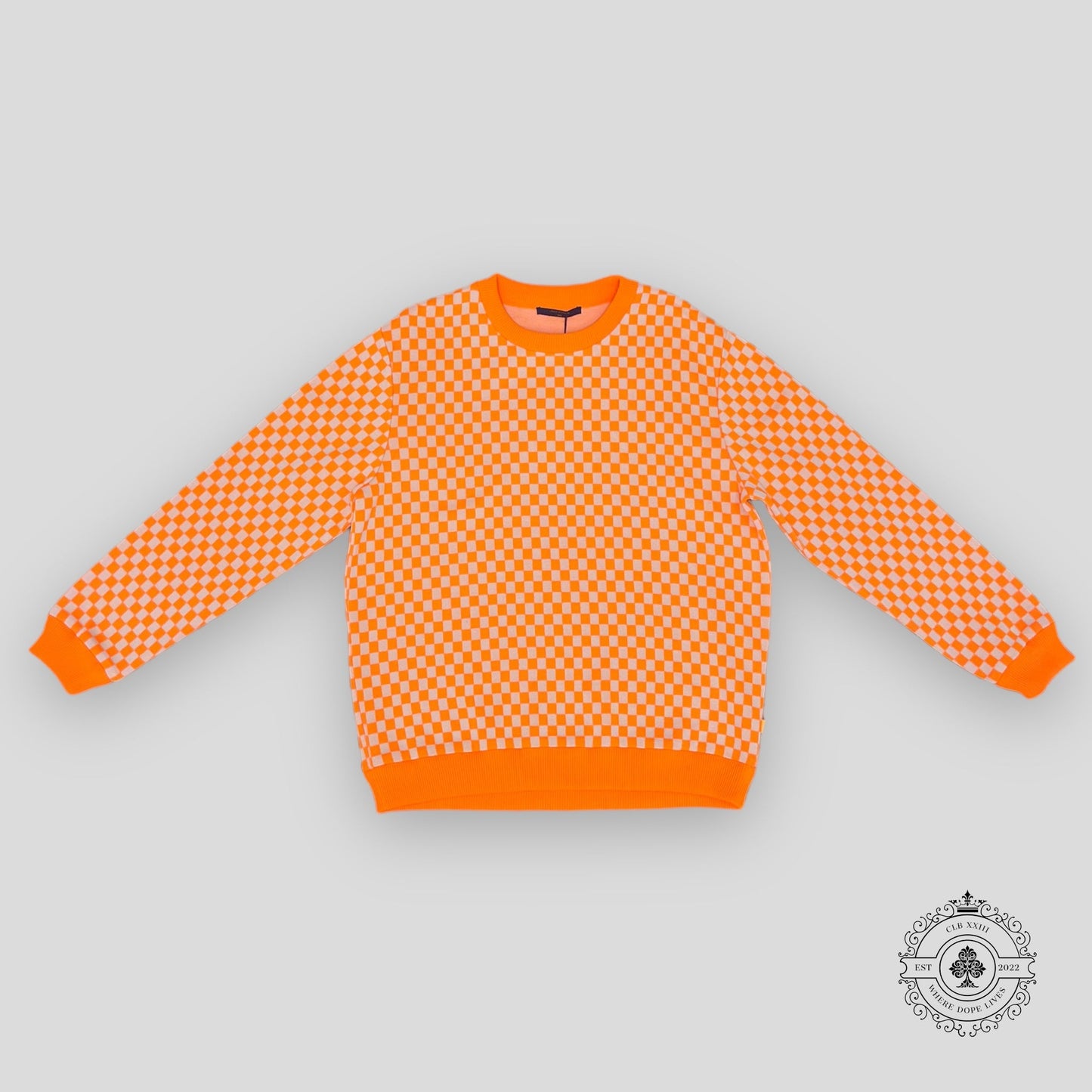 Louis Vuitton Damier Pullover in Orange