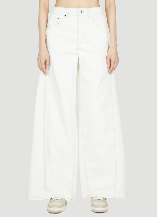 Moncler X Alicia Keys Women Wide Leg Pants
